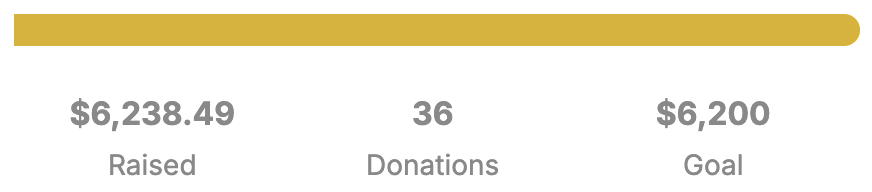 Final fundraising total for Create a Prayer Book for Orthodox Soldiers in the Field